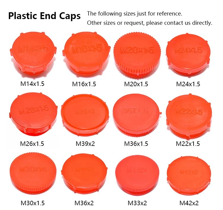 Plastic end caps Plastic end caps
